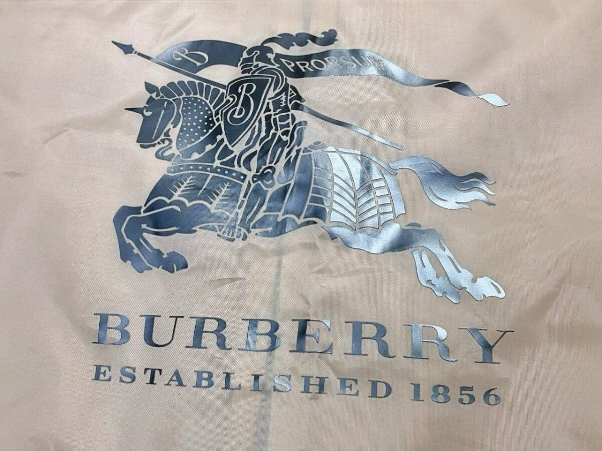 BURBERRY Coat/Suits/Dress Nylon Dust Cover 40"x23"Garment Bag Folds for Travel4